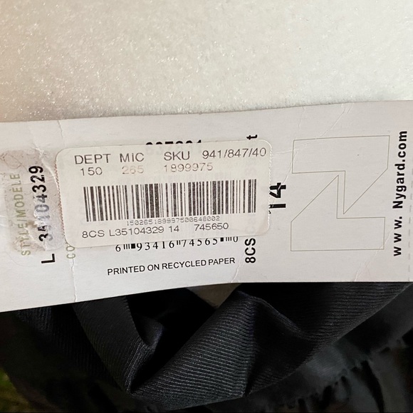 NYGARD embellished cocktail skirt, ribbons sequins - Picture 11 of 14